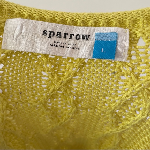 Sparrow from Anthropologie Neon Sweater - Picture 4 of 4